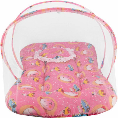 

CROOX Cotton Mosquito Protector Comfy Baby Bed CRX_BYMN_0033_BP Portable Crib(Fabric, Multicolor)
