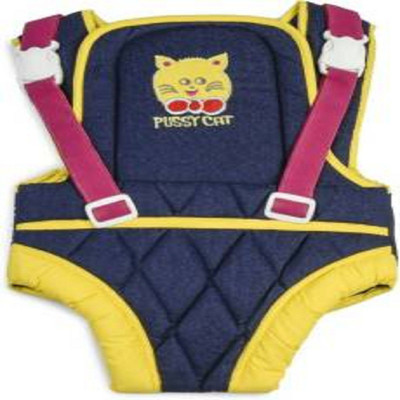 

babique Baby Denim Strong Belt Bag Baby Carrier (Multicolor) Baby Carrier(Yellow, Front Carry facing in)