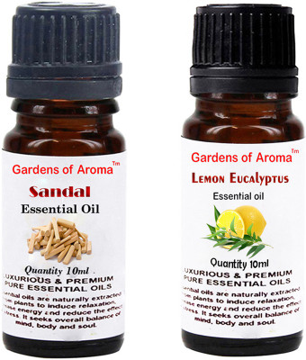 

Gardens Of Aroma Sandal And Lemon eucalyptus(20 ml)