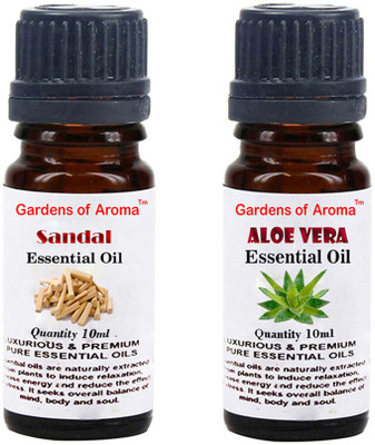 

Gardens Of Aroma Sandal And Aloe vera(20 ml)