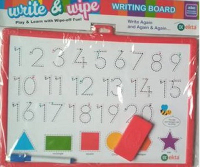 

P17 collection WRITE AND WIPE Play , Learn with wipe-off Fun Board Game