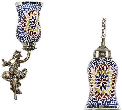Zuper New Attrative Design Ceiling Combo 176 Pendant Lamp Ceiling Lamp(Multicolor)