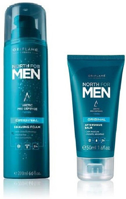 

Oriflame Sweden Oriflame North For Men Original Shaving Set (Shaving Foam & After Shave Balm)(Set of 2)