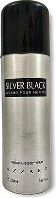 

Azzaro Pour Homme Silver Black Deodorant Spray - For Men(200 ml)