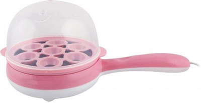 

Elegant Shopping Steamer Egg Maker-008 Multifunction Household Mini Egg Omelette Pancake Fried Steak Electric Frying Pan Non-Stick Boiled Egg Boiler Steamer Egg Cooker(7 Eggs)