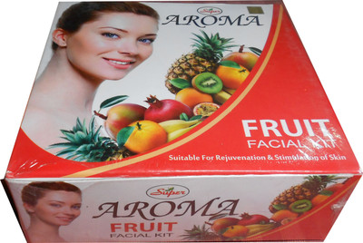 

Super Aroma Fruit Facial Kit (5 in 1), Suitable for Rejuvenation & Stimulation of Skin 330 g(Set of 5)
