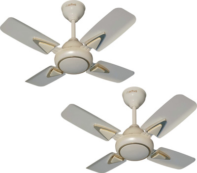 

ACTIVA Fan 4 Blade Ceiling Fan(IVORY, Pack of 2)
