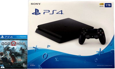 

Sony PlayStation 4 (PS4) Slim 1 TB GB with God Of War(Jet Black)