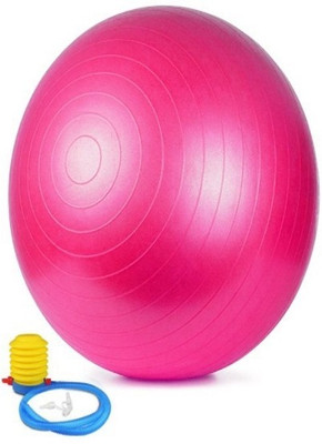 

CSU Gym Ball - For Toning, Stretching, Back Care, Training, Balance, Rehabilitation Gym Ball(With Pump), Pink