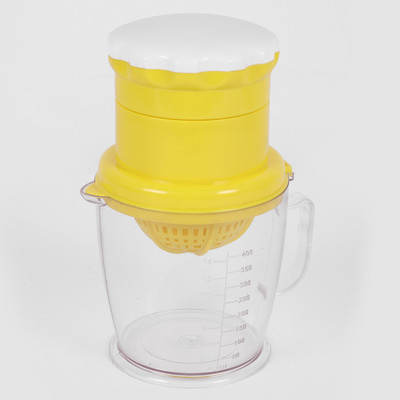 

Bluzon 2 in 1 Fruit & Vegetable Hand Juicer Plastic Hand Juicer(Yellow)