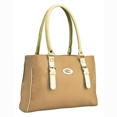 

Lady bar Shoulder Bag(Tan, Beige), Beige;tan