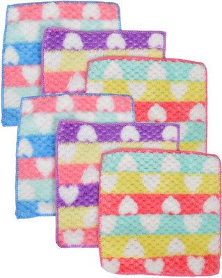 

Crux & Hunter rainbow hearts Handkerchief(Pack of 6)