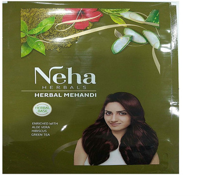 

Neha 00% Pure & Natural Herbal Henna Mehandi Powder - 140Gm X 4 Pack(840 g)