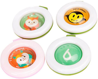 

ACUTAS Mosquito Repellent Button Baby Kids Buckle Outdoor Anti-mosquito Repellent(Pack of 4)