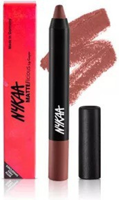 

Nykaa MATTE-ilicious Crayon Lipstick - Next Level Nude - 04 (2.8g)(Next Level Nude)