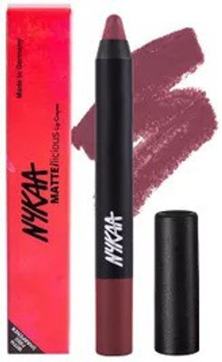 

Nykaa MATTE-ilicious Crayon Lipstick Twilight Dreams - 13 (2.8g)(Twilight Dreams)