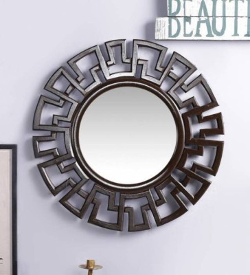 

Huzain Handicrafts fa20 Bathroom Mirror(Round Finish : no)