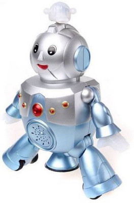 

TOY GLOBAL Musical 3D Robot For Kids ( Silver )(Silver)