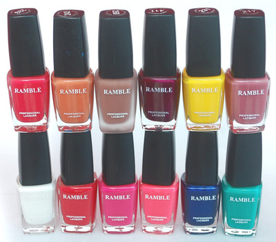 

Ramble Nail Polish Set 09 Multicolor(Pack of 12)