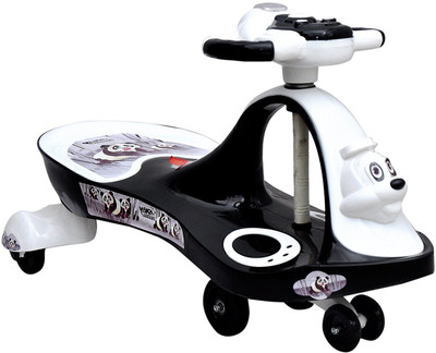 

Sajani Panda Magic Car Ride-On Toy - Black And White(Black)