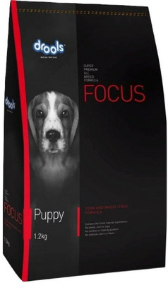 

drools Focus Puppy, Super Premium Chicken, Egg 1.2 kg Dry Dog Food