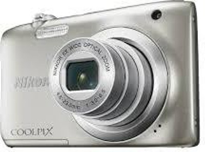 Nikon Coolpix A100 Point and Shoot Camera(20.1 MP, 5x Optical Zoom, 5x Digital Zoom, Silver)