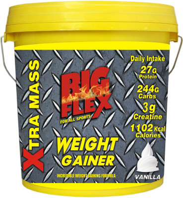 

Bigflex Weight Gainer Vanilla Flavour Weight Gainers/Mass Gainers(3 kg, Vanilla)