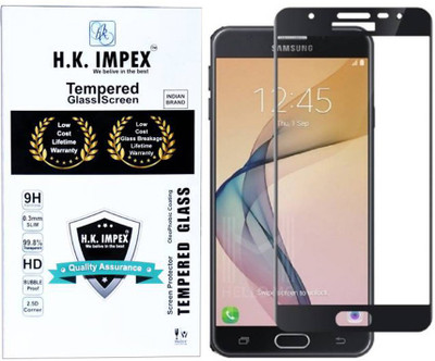 H.K.Impex Edge To Edge Tempered Glass for Samsung Galaxy J7 Prime(Pack of 1) H.K.Impex Edge To Edge Tempered Glass for Samsung Galaxy J7 Prime(Pack of 1)