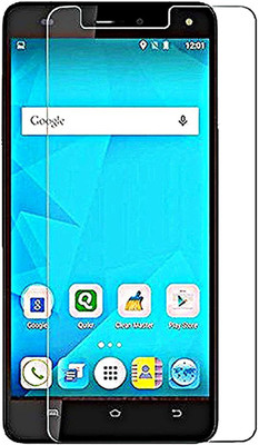 MRNKA Tempered Glass Guard for Micromax Bolt Q381(Pack of 1)