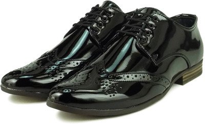 

Ripley Ripley Fermani Series With Lace Up Black Party Wear For Men(Black