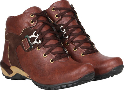 

Kraasa The Rock Boots For Men(Burgundy