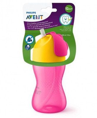 

Philips Avent Sipper With Starw 300Ml/10Oz (12M+) (Pink)(Pink)
