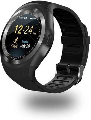 

MIRZA XCN_474X Y1_4G samsung smart watch with camera || smart watch with memory card|| smart watch with sim card support ||fitness tracker|| bluetooth smart watch||Wrist Watch Phone|| 4G Smart Watch ||Best in Quality Smartwatch(Black Strap XL)