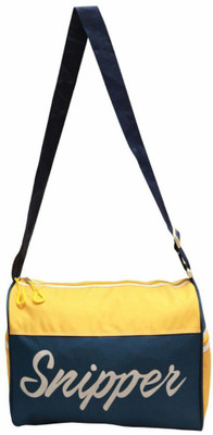 

Snipper Trendy Sports Gym Bag(Yellow, Kit Bag), Blue;yellow