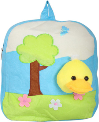 

Tickles Duck Face Soft School Bag Nursery Junior Kids - 33 cm(Blue)