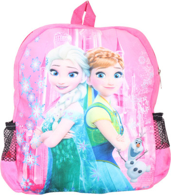 

Tickles Princess Printed Soft school Nursery Junior Kids - 32 cm(Pink)
