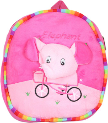 

Tickles Elephant Colourful School Bag Nursery Junior Kids - 30 cm(Pink)