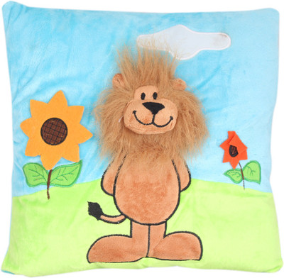

Tickles Kids Colourful Monkey Soft Travel Pillow - 28 cm(Multicolor)