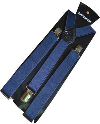 Sun Shopping Y- Back Suspenders for Men(Blue)