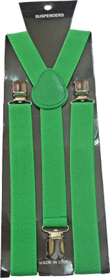 

Sun Shopping Y- Back Suspenders for Men(Green)
