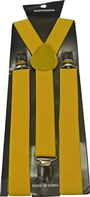 

Sun Shopping Y- Back Suspenders for Men(Yellow)