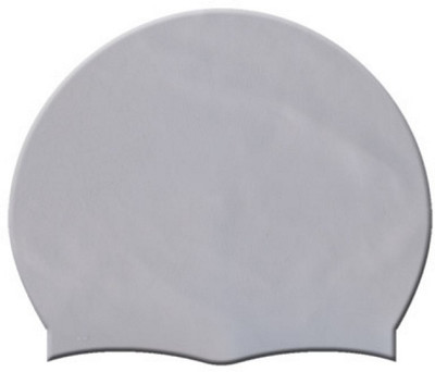 

CSU Silicone Swimming Cap With Extra Fins to Protect Ears From Water (Grey) Swimming Cap(Grey, Pack of 1)
