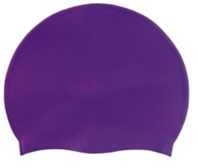 

CSU Silicone Swimming Cap With Extra Fins to Protect Ears From Water (Purple) Swimming Cap(Purple, Pack of 1)