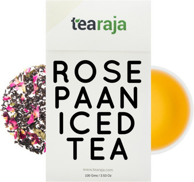 

Tearaja Rose Paan Iced Tea Rose Iced Tea Vacuum Pack(100 g)