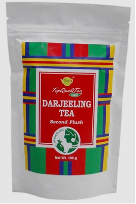 

Top Quali Tea Pure Darjeeling Tea Second Flush 100gm (50 Cups) Black Tea Pouch(100 g)