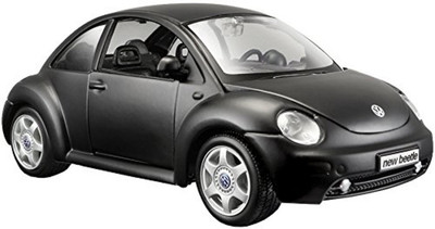 

Maisto Volkswagen New Beetle Matt 1/25 Diecast Car Model(Black)