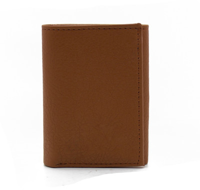 

Nietz Men Tan Genuine Leather Wallet(4 Card Slots)