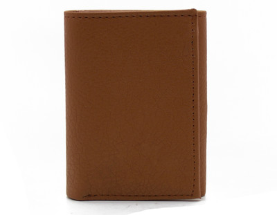 

Nietz Men Tan Genuine Leather Wallet(4 Card Slots)