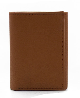 

Nietz Men Tan Genuine Leather Wallet(4 Card Slots)