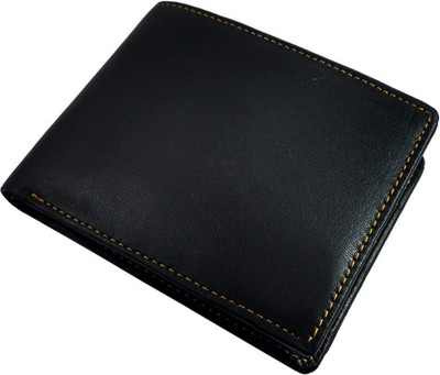 

Wildland Men Black Genuine Leather Wallet(3 Card Slots)